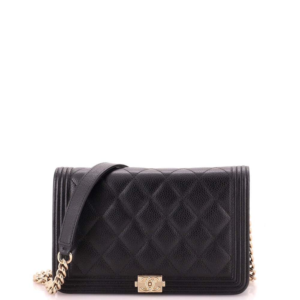 Chanel Boy Wallet On Chain Quilted #336179C37B